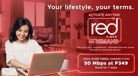 Red Fiber offers new flexible internet plans for as low as P45.